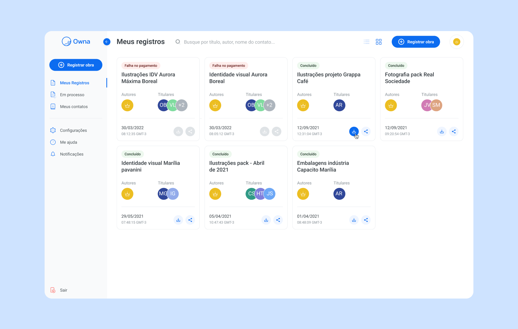 Owna: Startup de registro de propriedade intelectual
